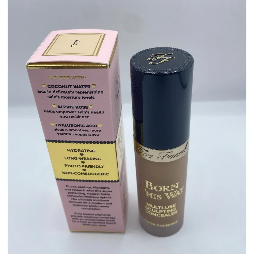 Too Faced Born This Way Multi Use Sculpting Concealer - Taffy - New Full Size
